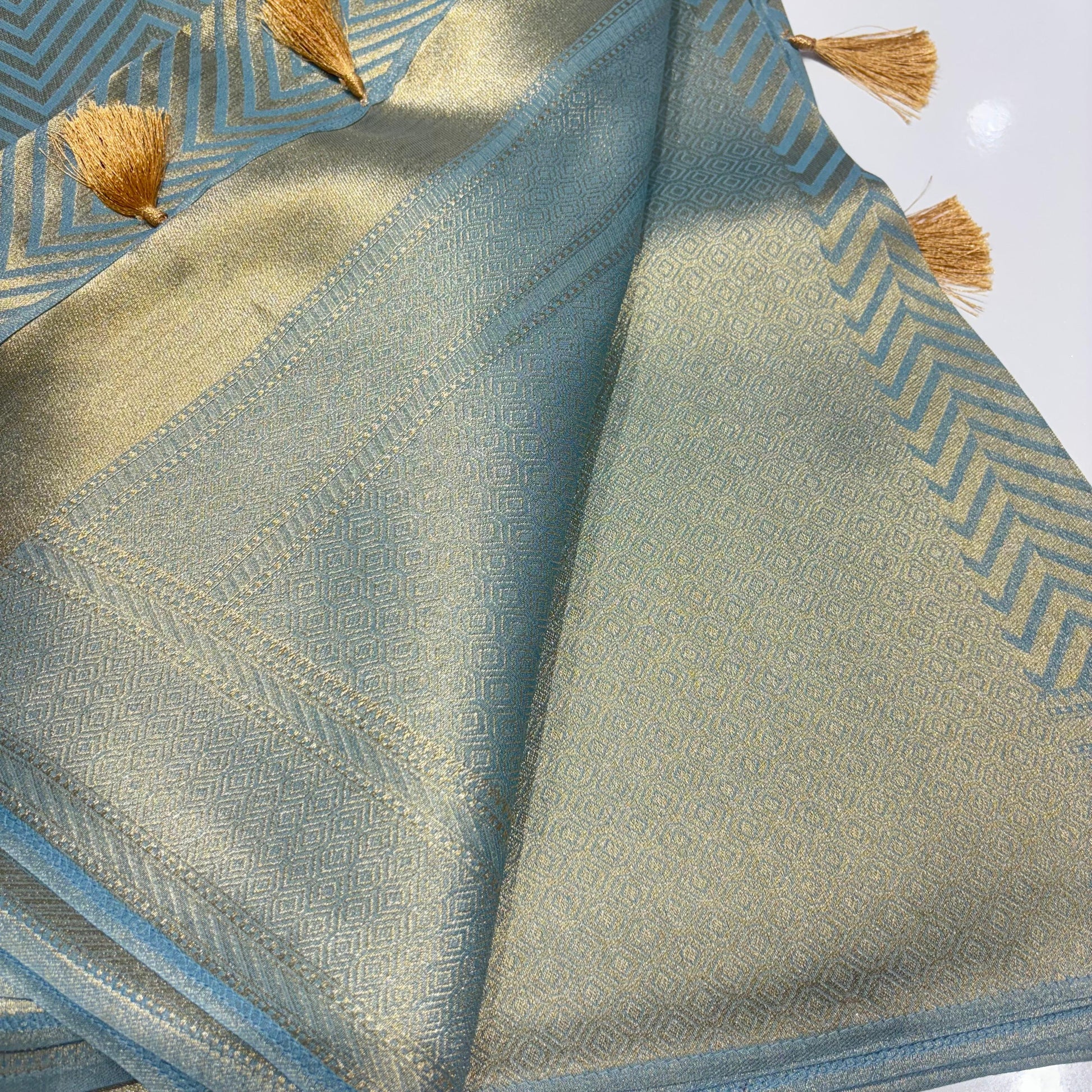 Designer Tissue Organza Saree