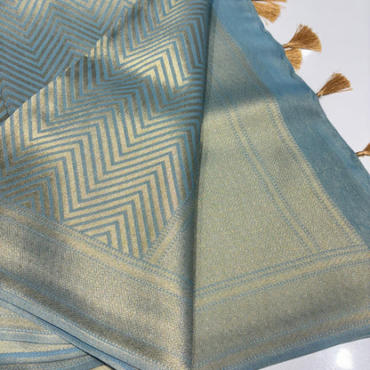 Designer Tissue Organza Saree