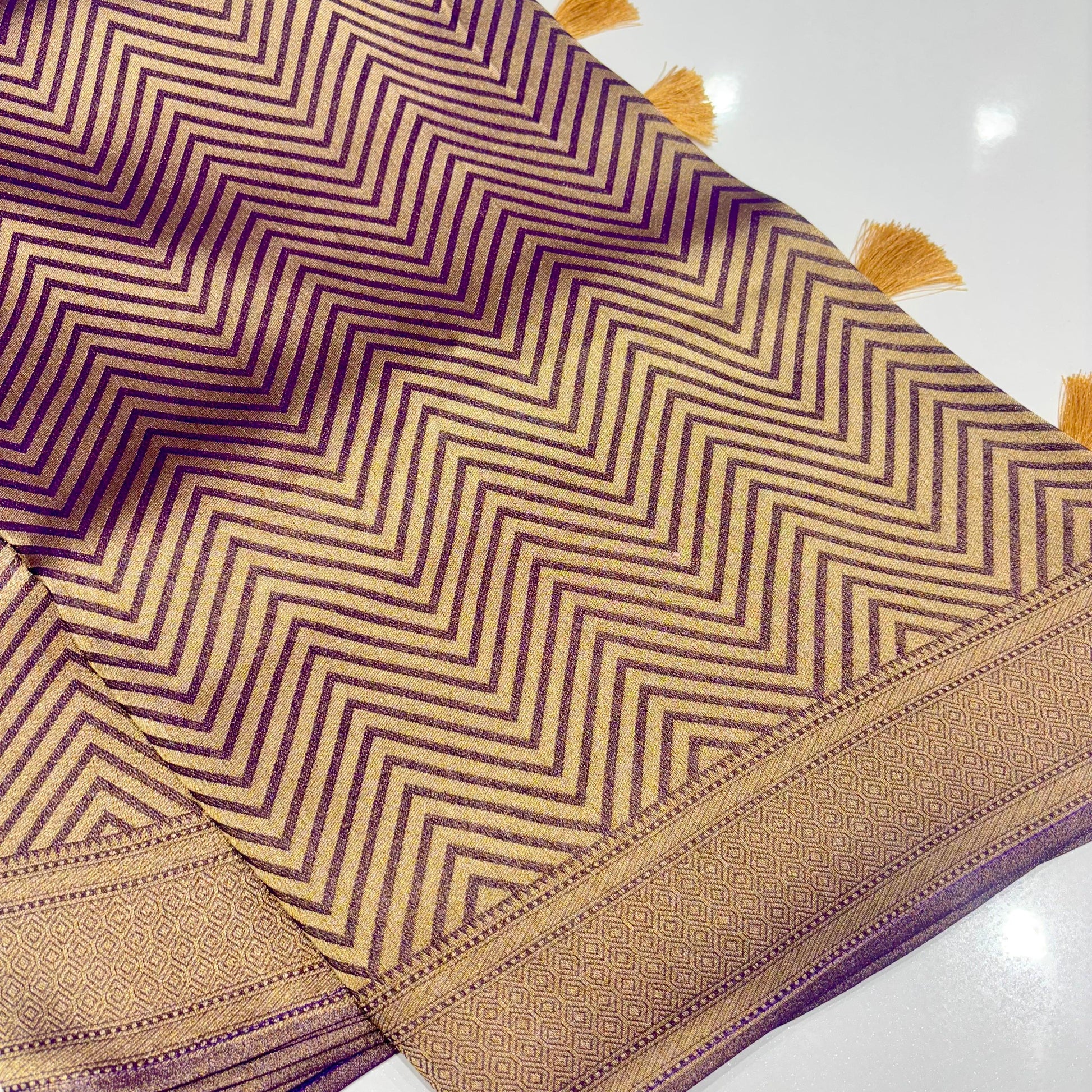 Designer Tissue Organza Saree