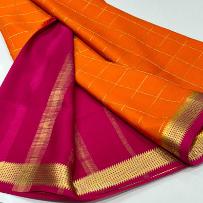 Pure Mysore Silk Saree