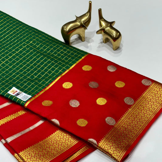 Pure Mysore Silk Saree