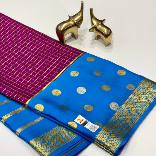 Pure Mysore Silk Saree