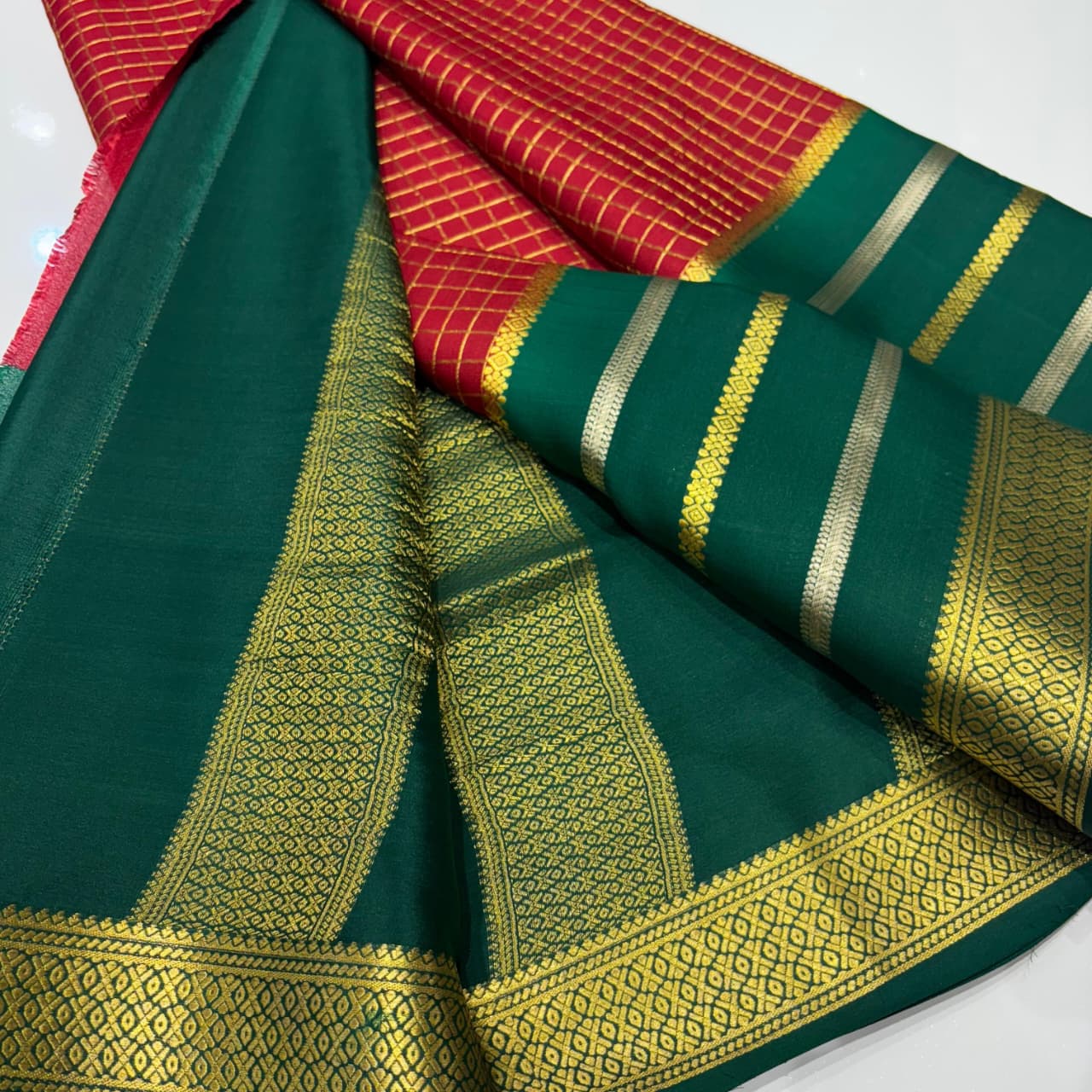 Pure Mysore Silk Saree