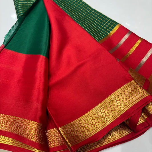 Pure Mysore Silk Saree