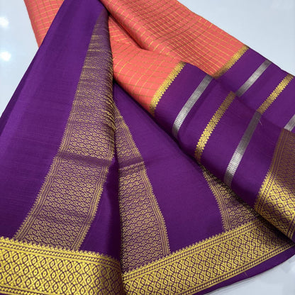 Pure Mysore Silk Saree