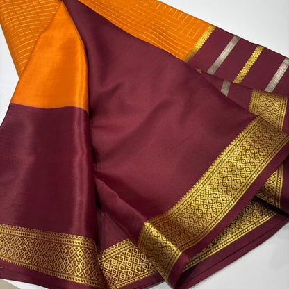 Pure Mysore Silk Saree