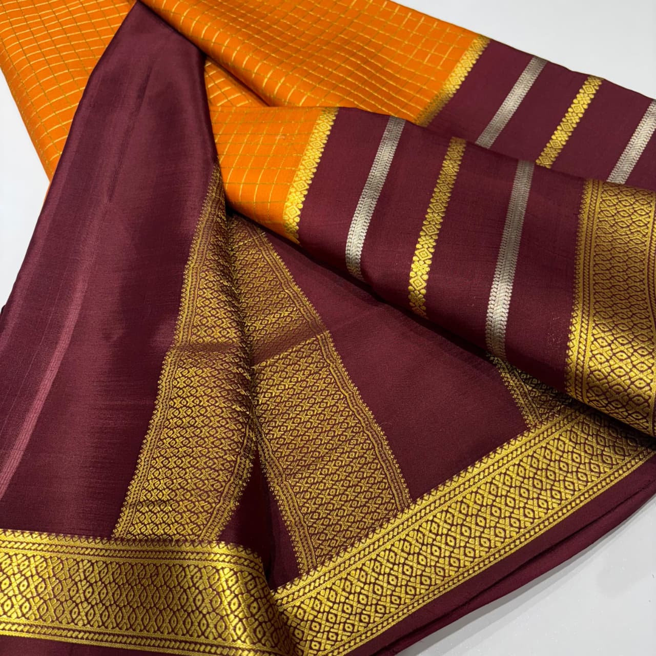 Pure Mysore Silk Saree