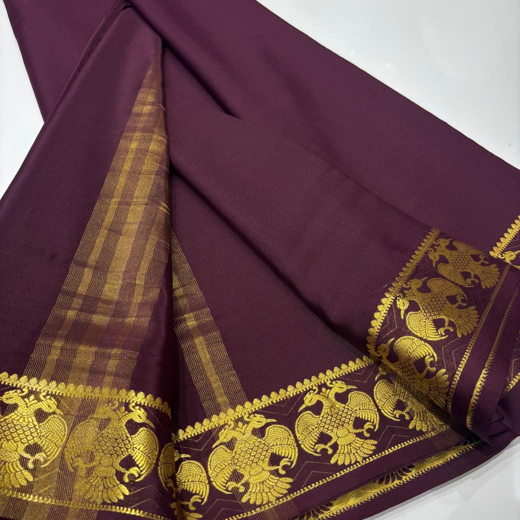 Pure Mysore Silk Saree