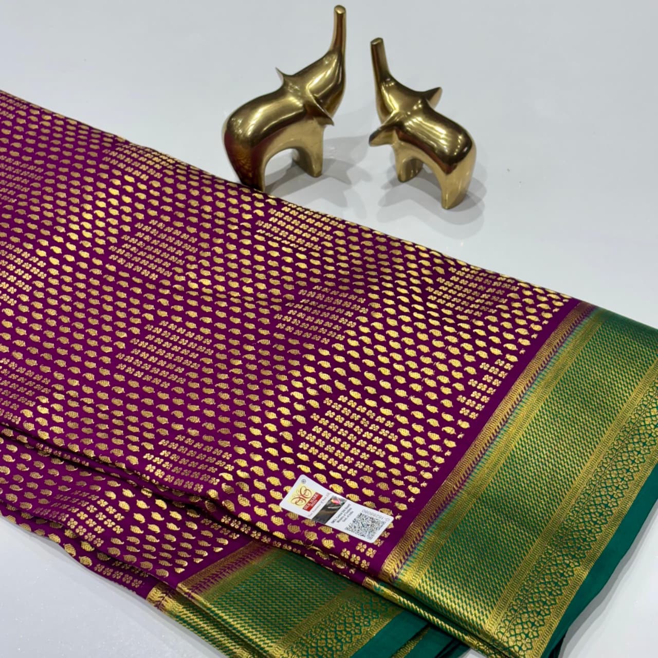Brocade Mysore Silk Saree