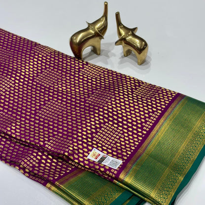 Brocade Mysore Silk Saree