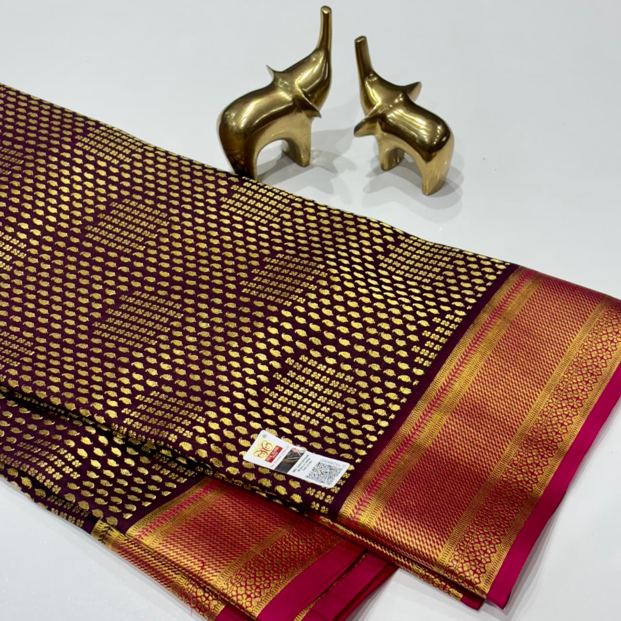 Brocade Mysore Silk Saree