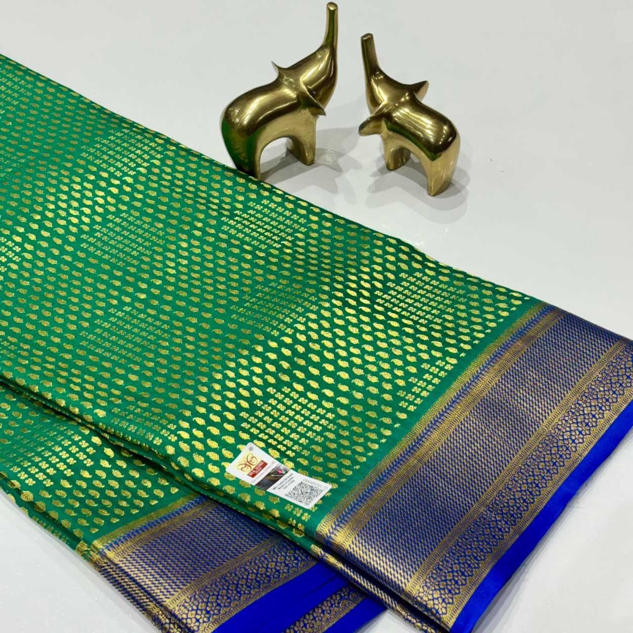 Brocade Mysore Silk Saree