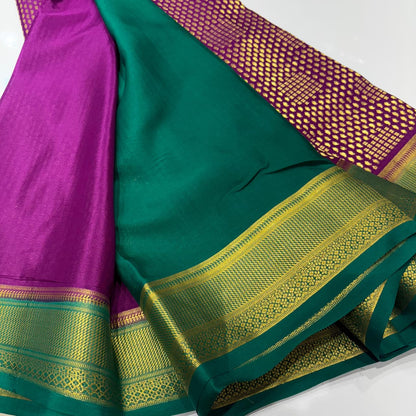 Brocade Mysore Silk Saree