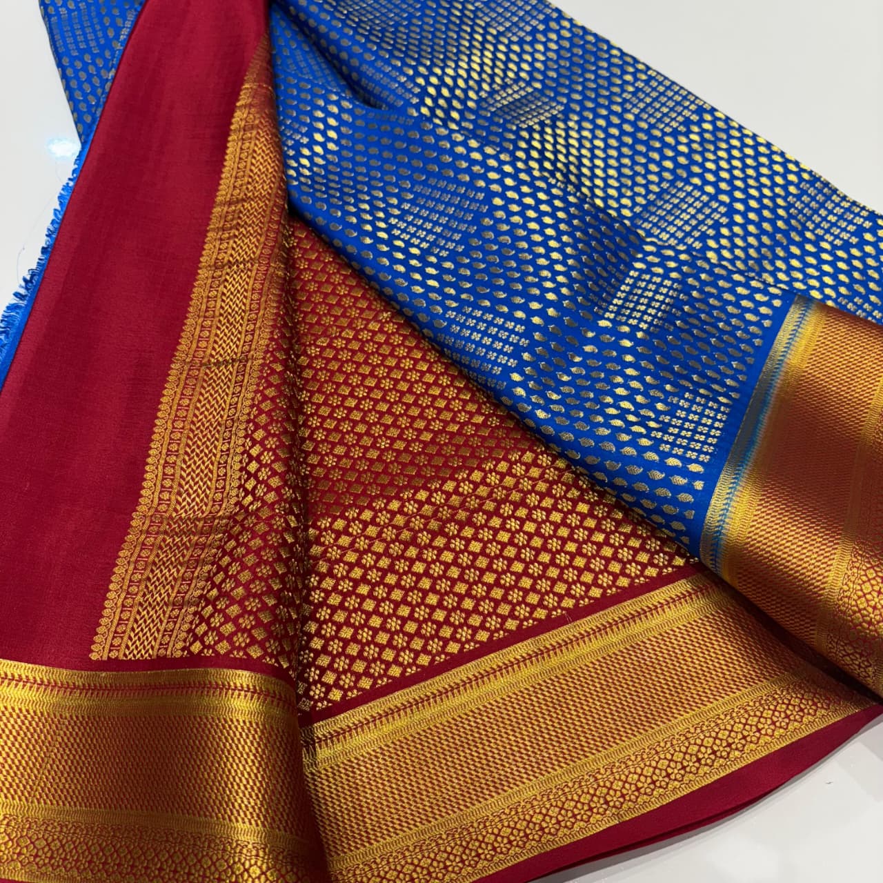 Brocade Mysore Silk Saree