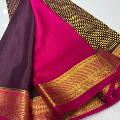 Brocade Mysore Silk Saree