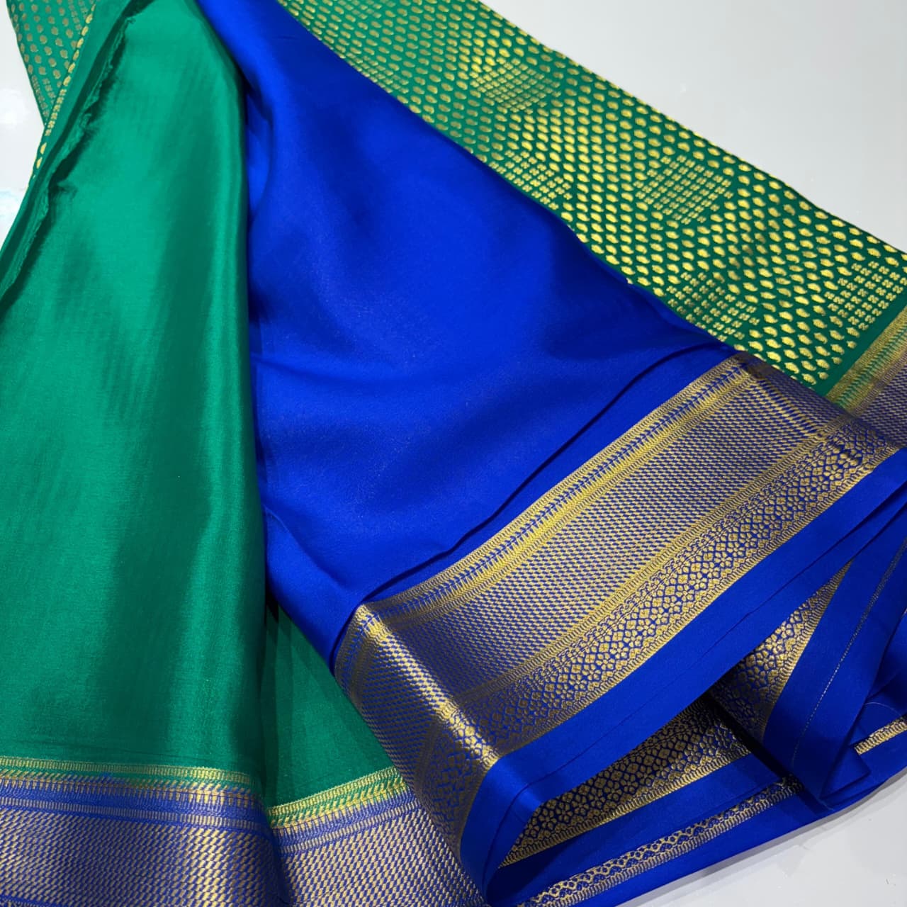 Brocade Mysore Silk Saree
