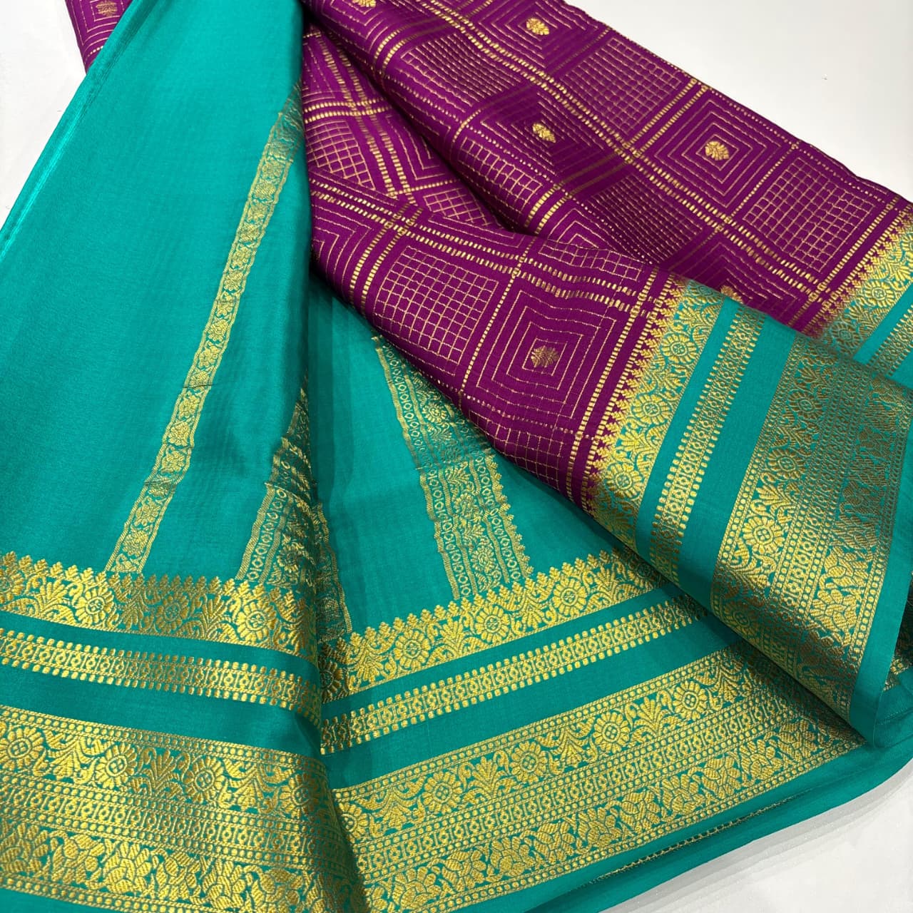 Pure Mysore Silk Saree