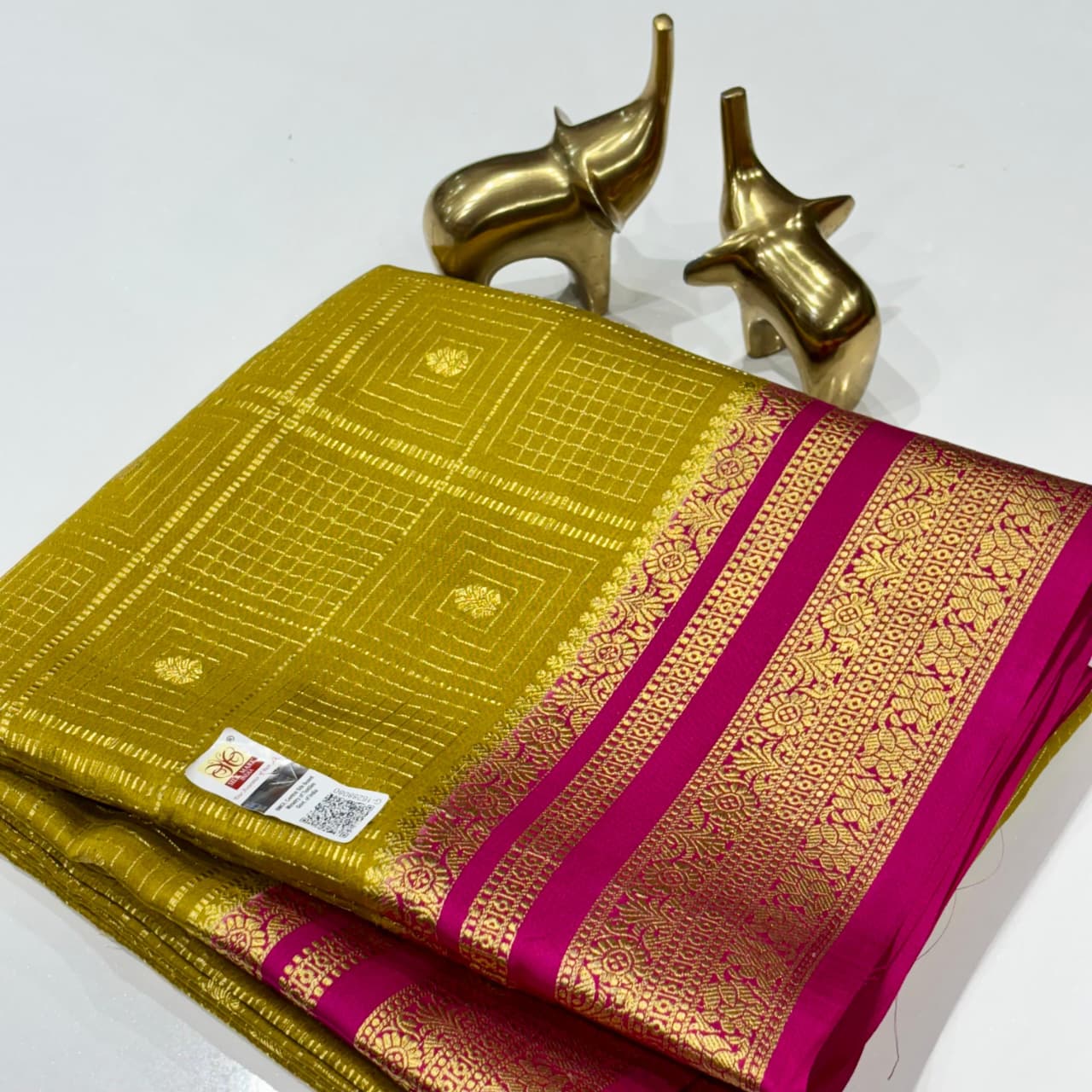 Pure Mysore Silk Saree