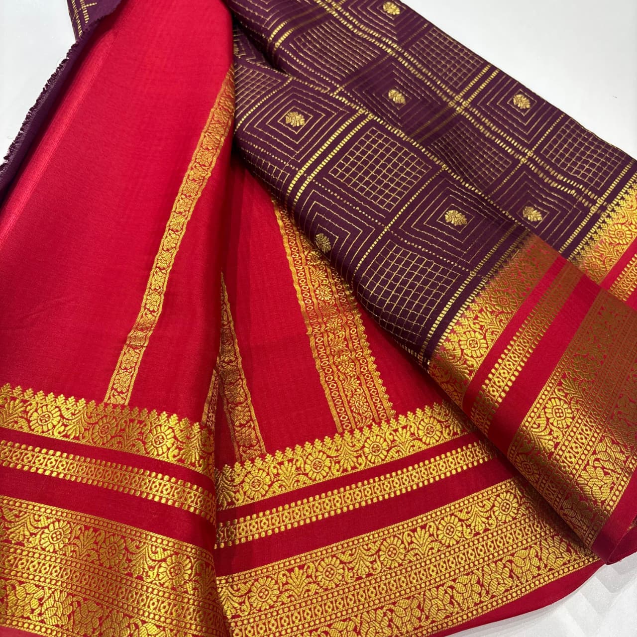 Pure Mysore Silk Saree