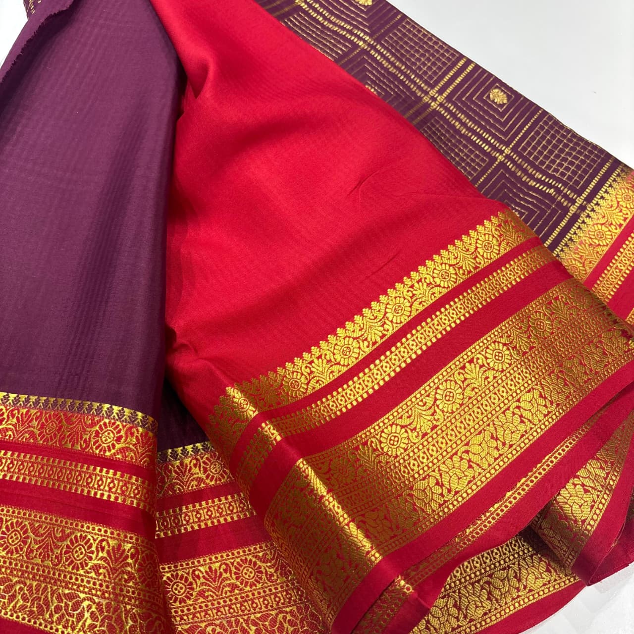 Pure Mysore Silk Saree
