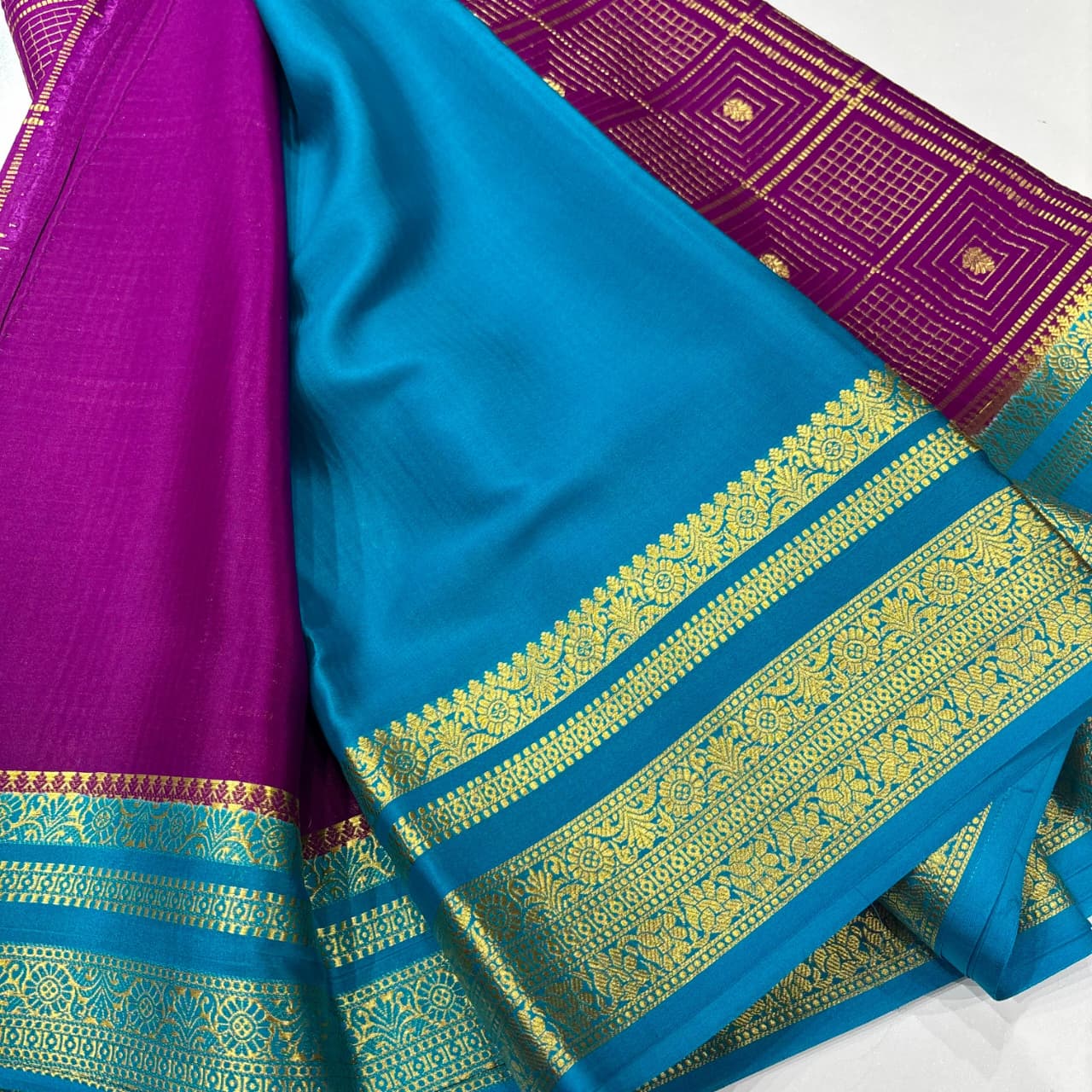 Pure Mysore Silk Saree