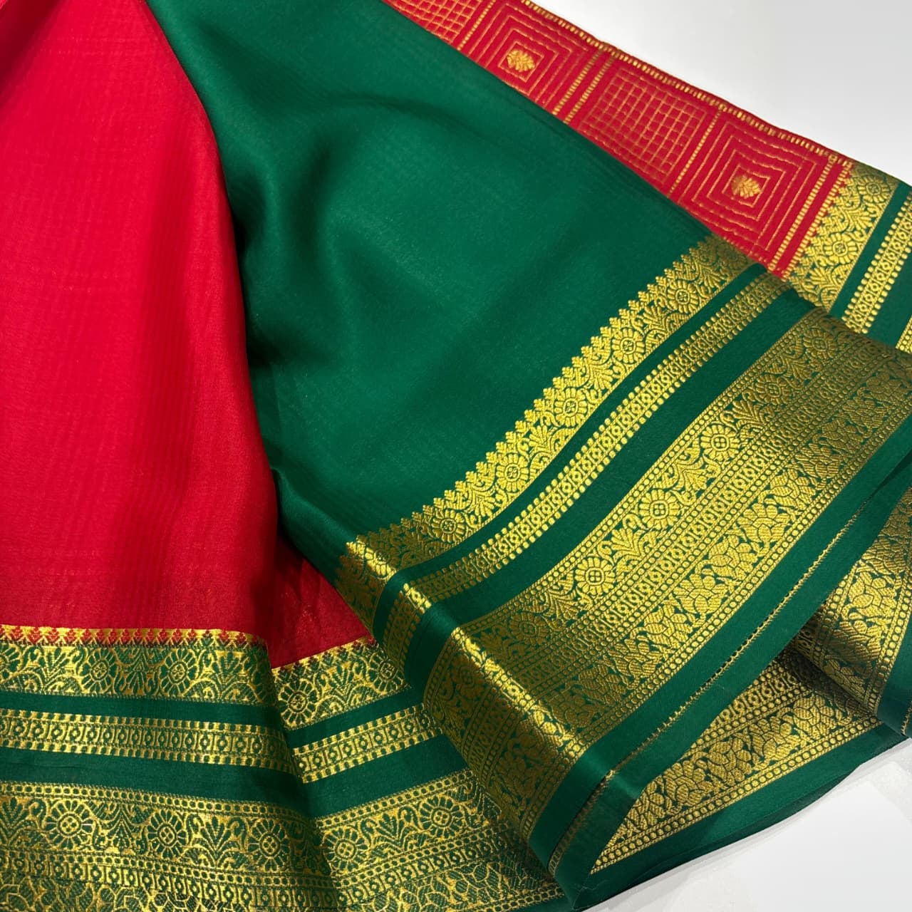 Pure Mysore Silk Saree