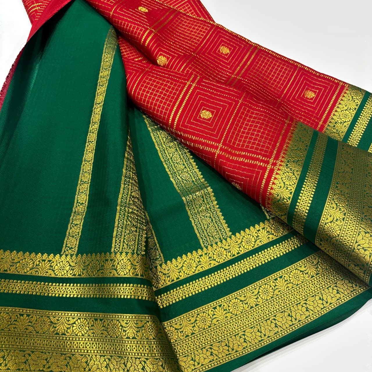 Pure Mysore Silk Saree