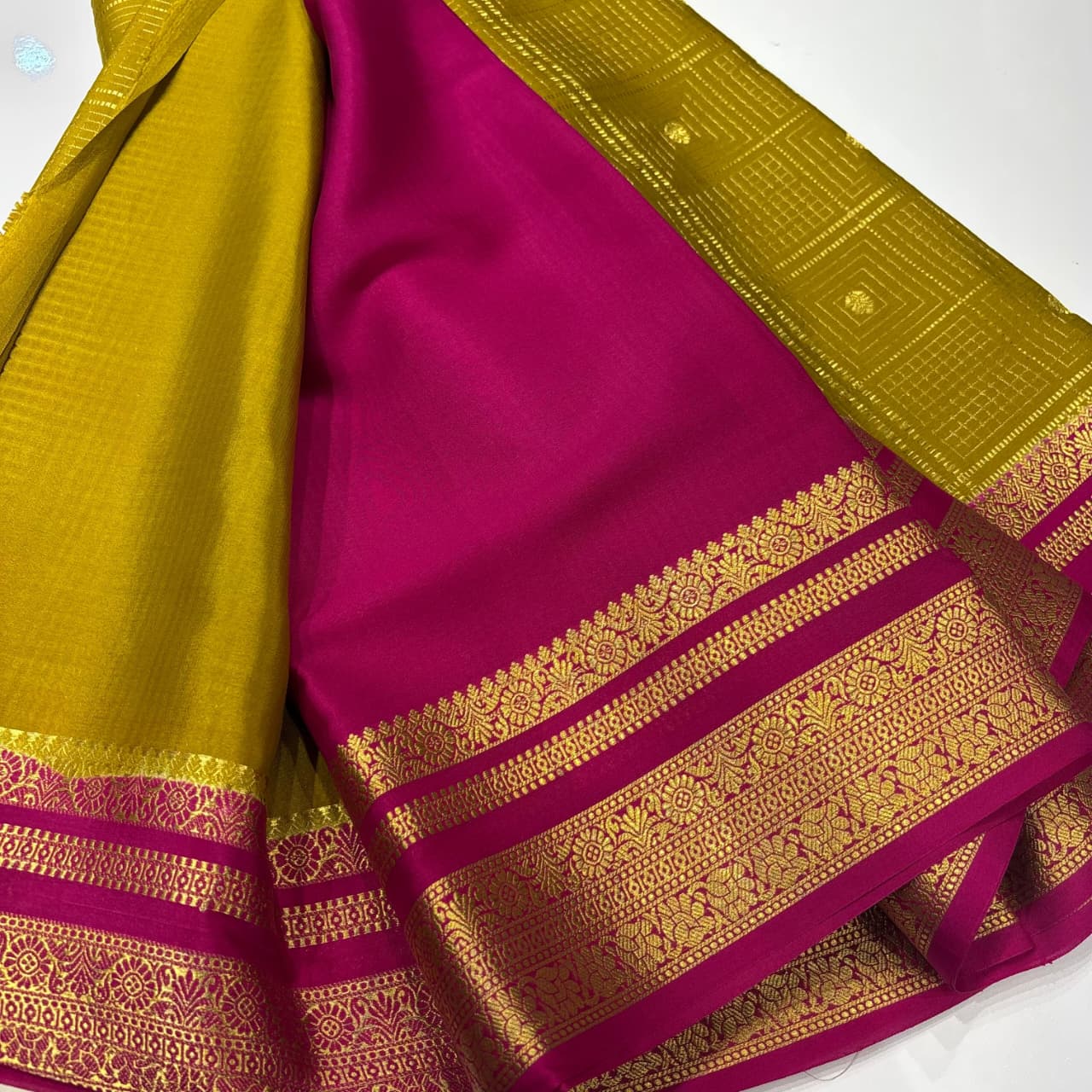 Pure Mysore Silk Saree