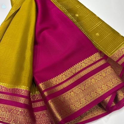 Pure Mysore Silk Saree