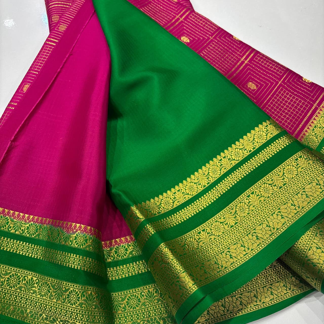 Pure Mysore Silk Saree