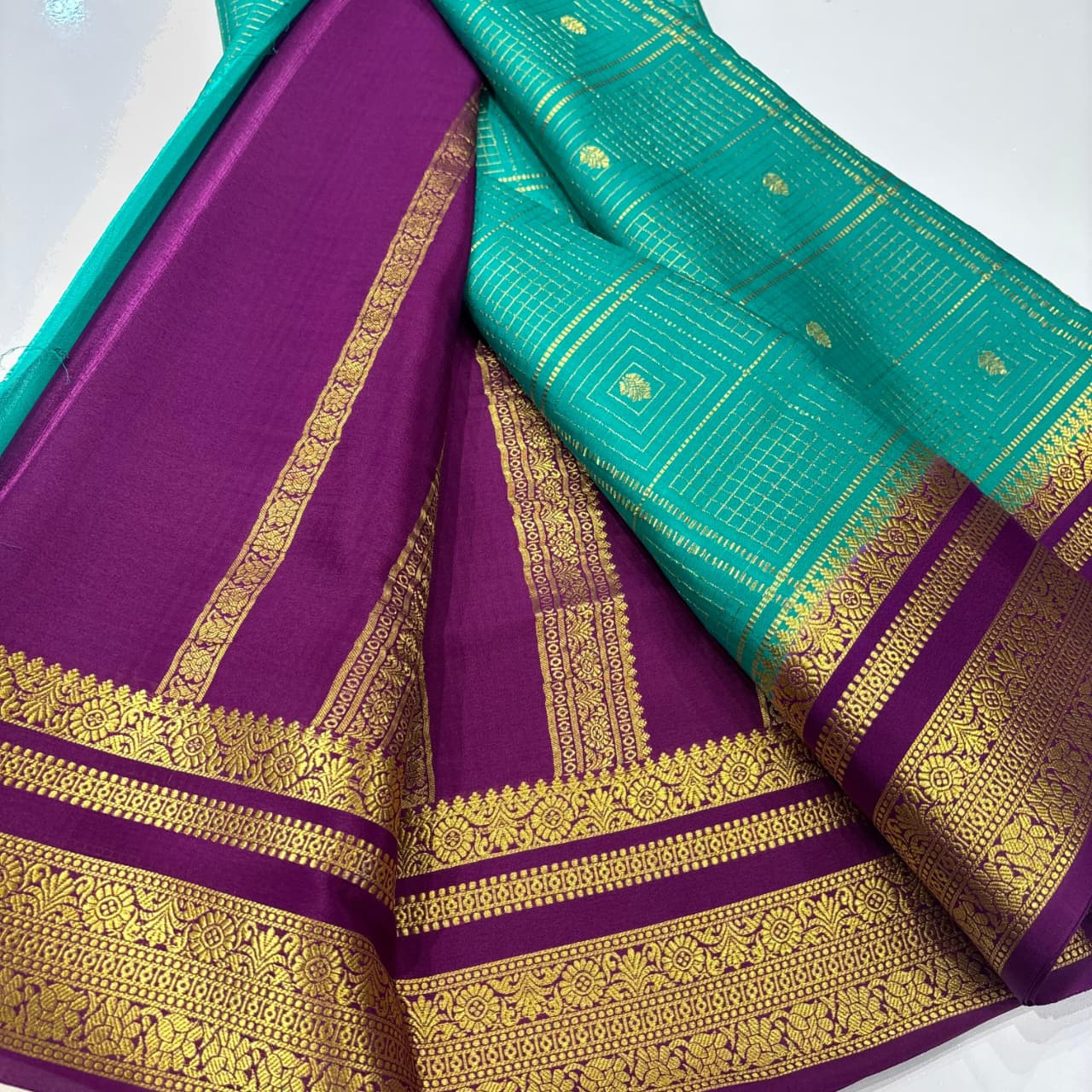 Pure Mysore Silk Saree