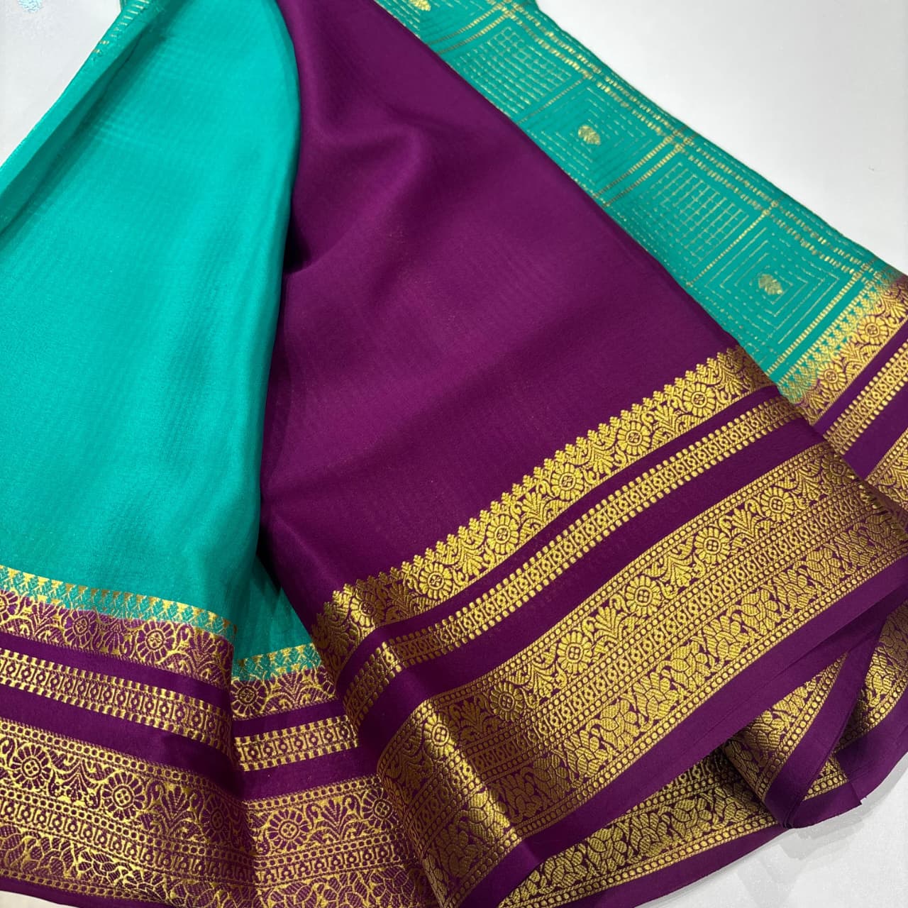 Pure Mysore Silk Saree