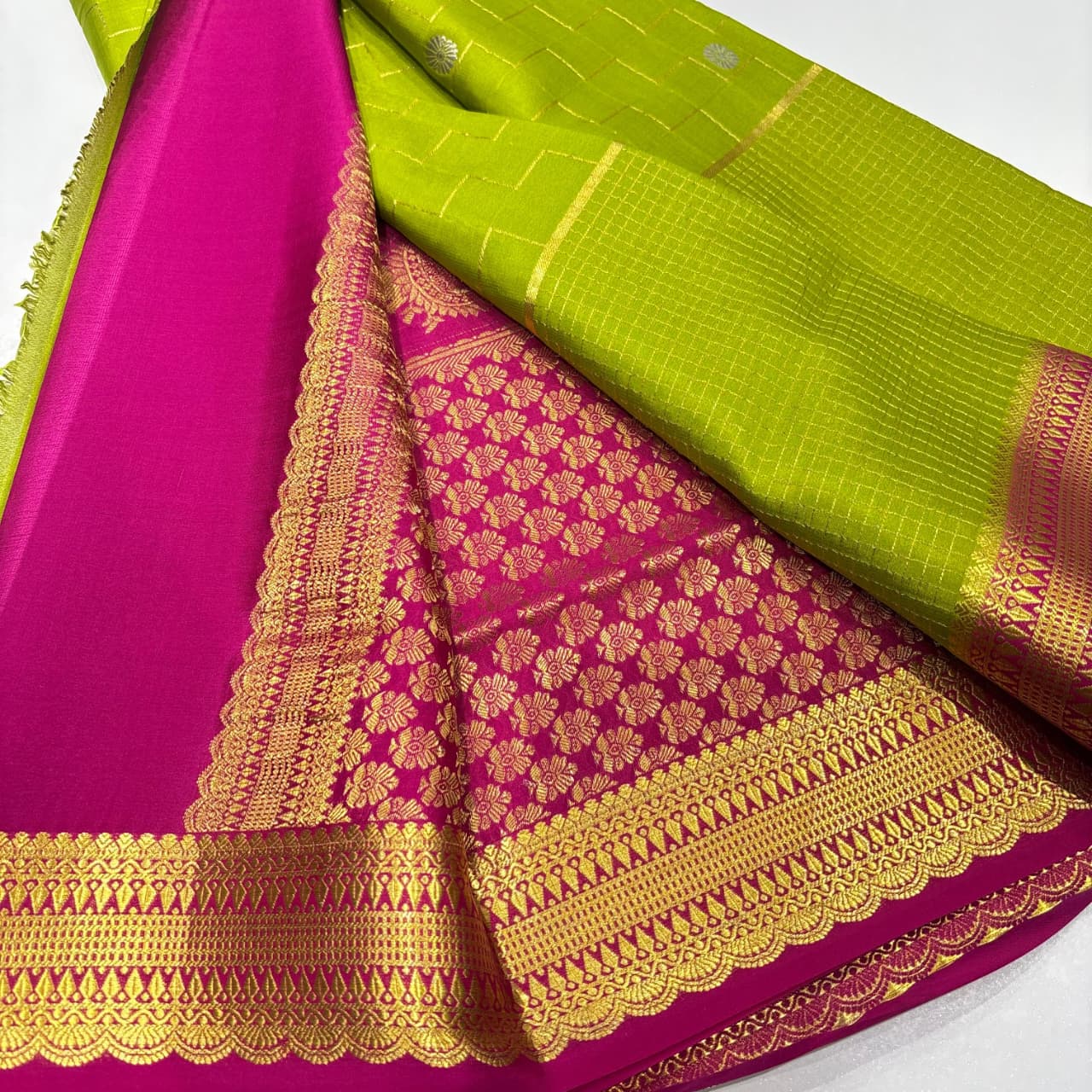 Pure Mysore Silk Saree