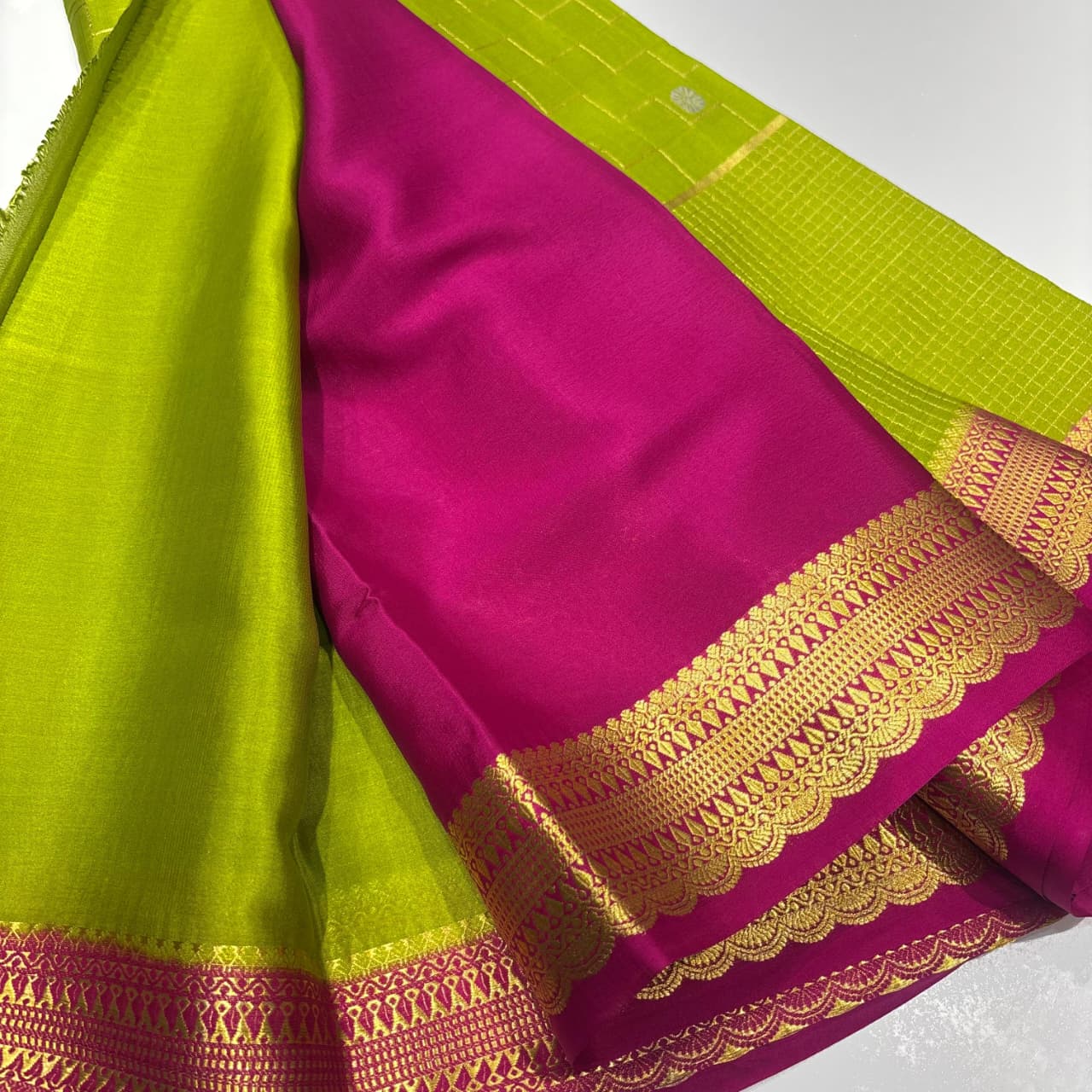 Pure Mysore Silk Saree