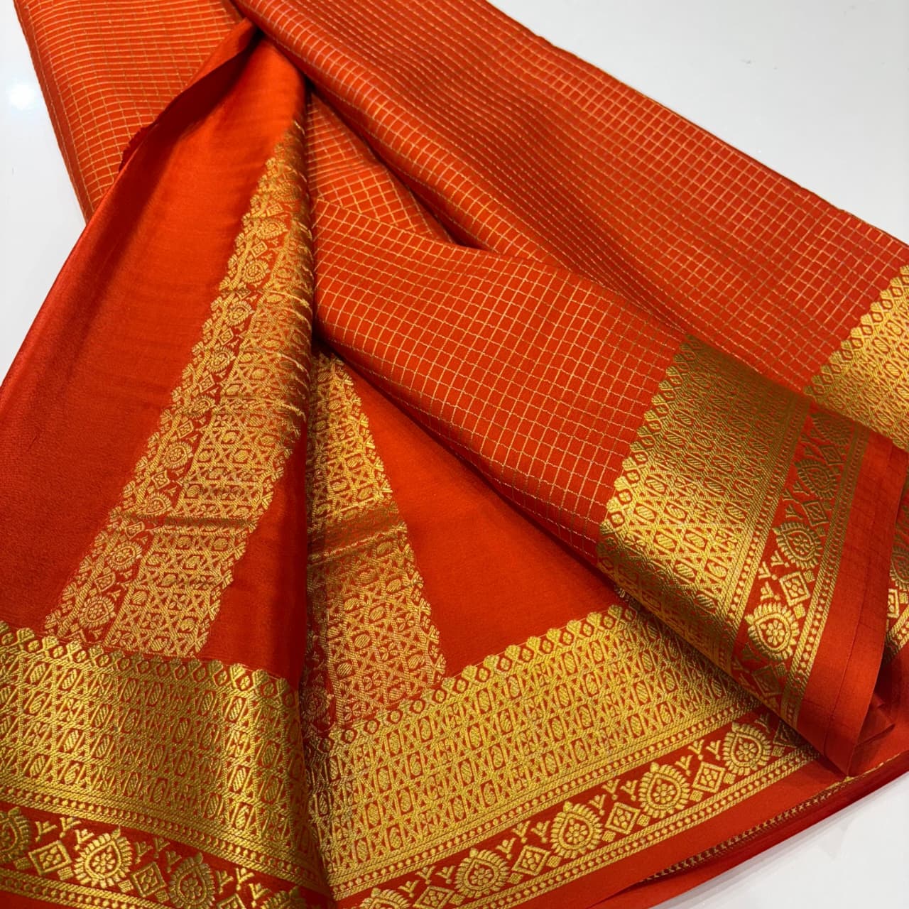 Pure Mysore Silk Saree