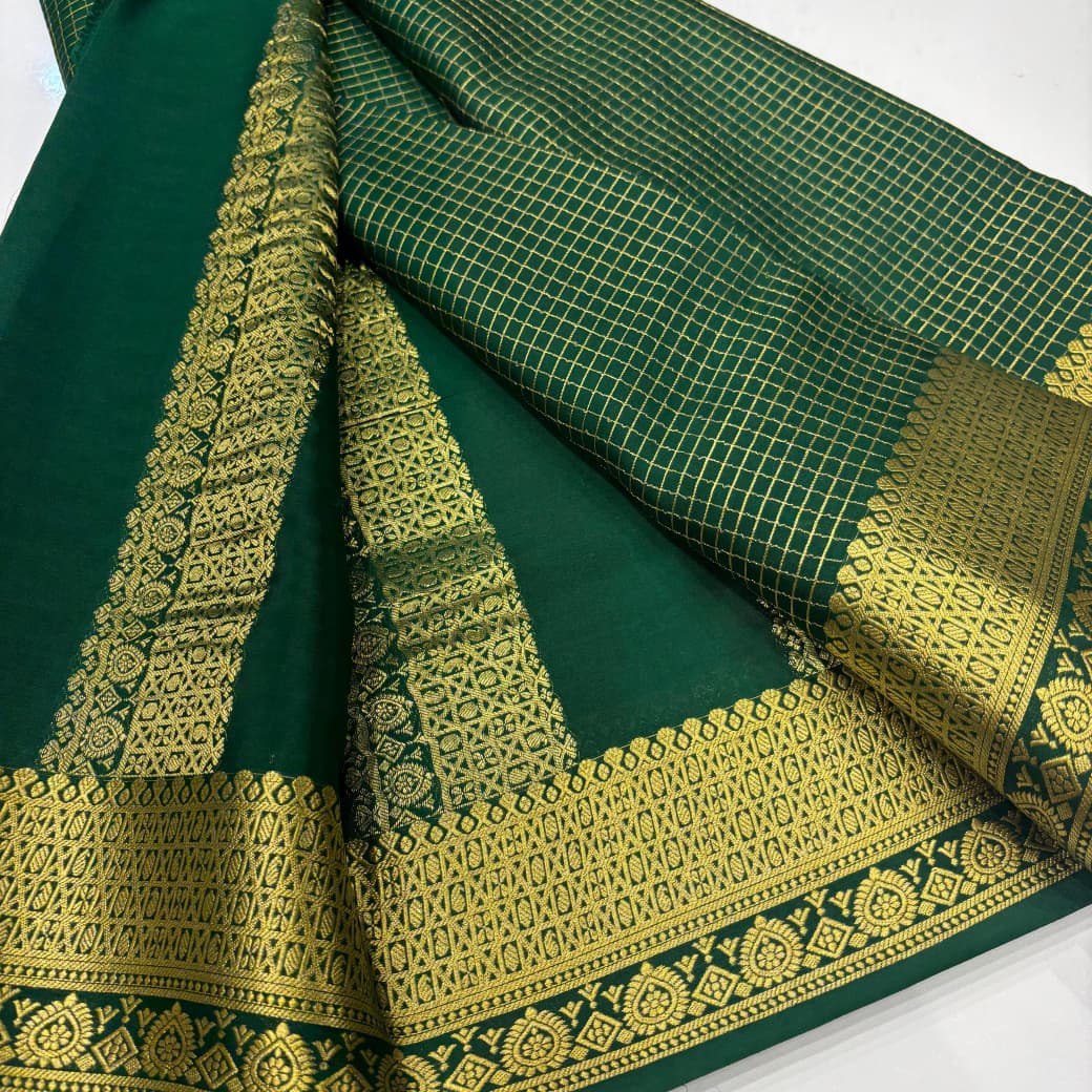 Pure Mysore Silk Saree