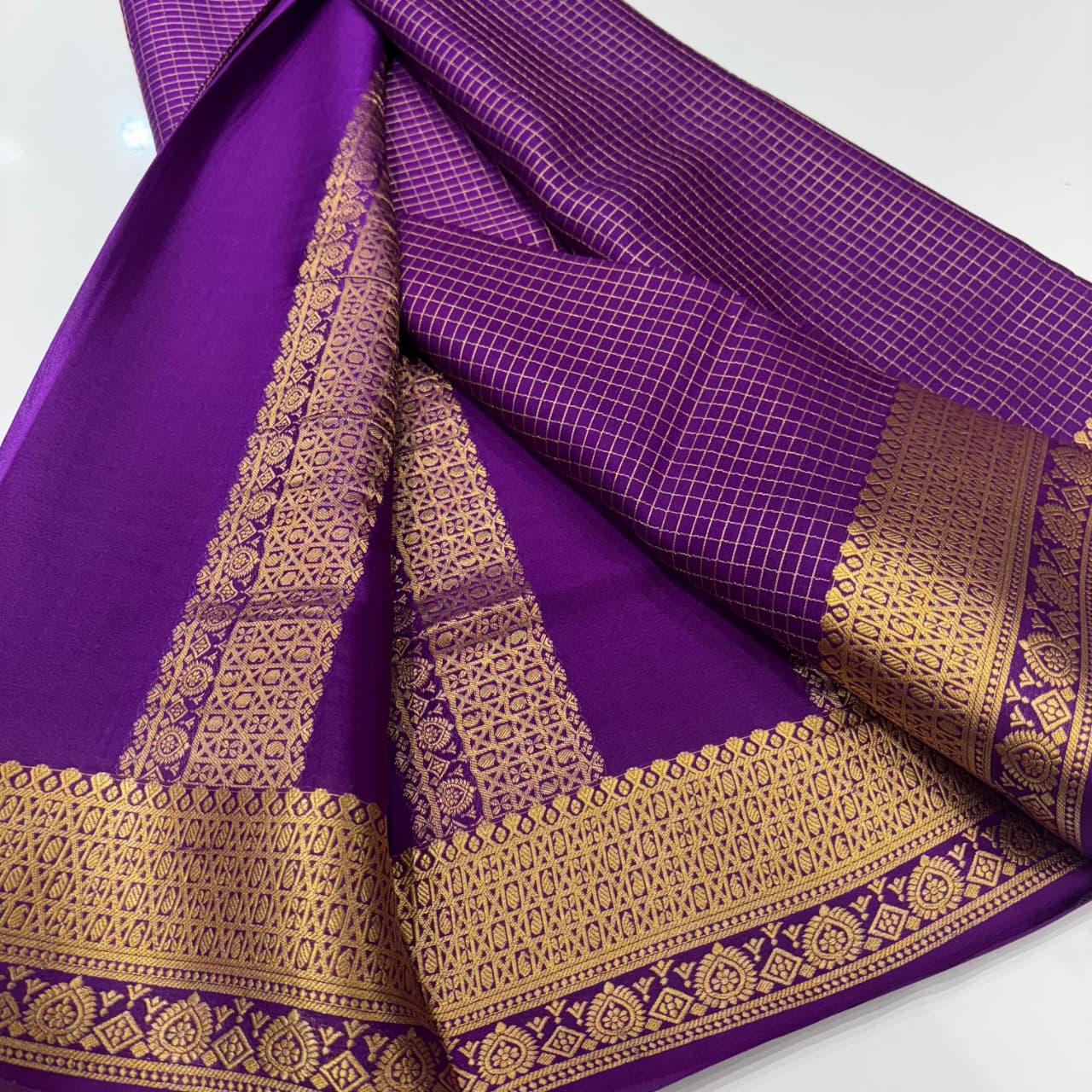 Pure Mysore Silk Saree