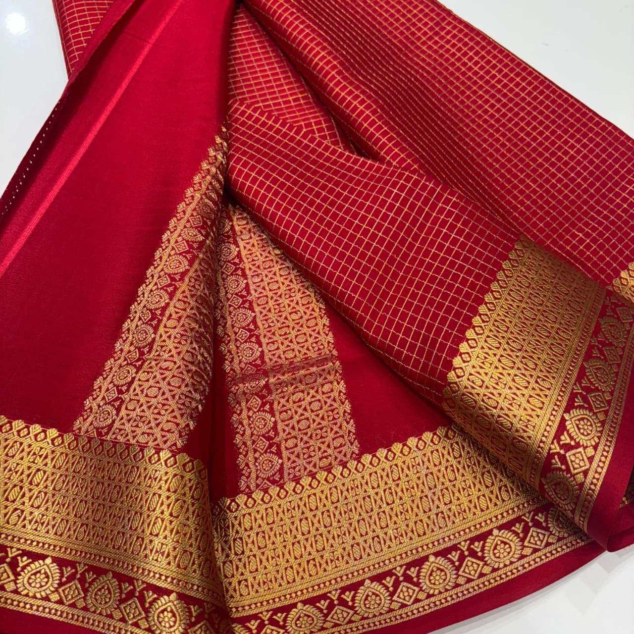 Pure Mysore Silk Saree