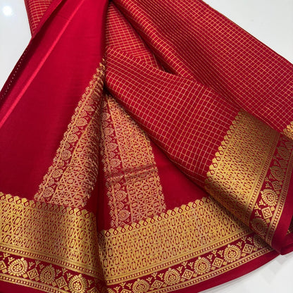 Pure Mysore Silk Saree