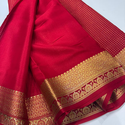 Pure Mysore Silk Saree