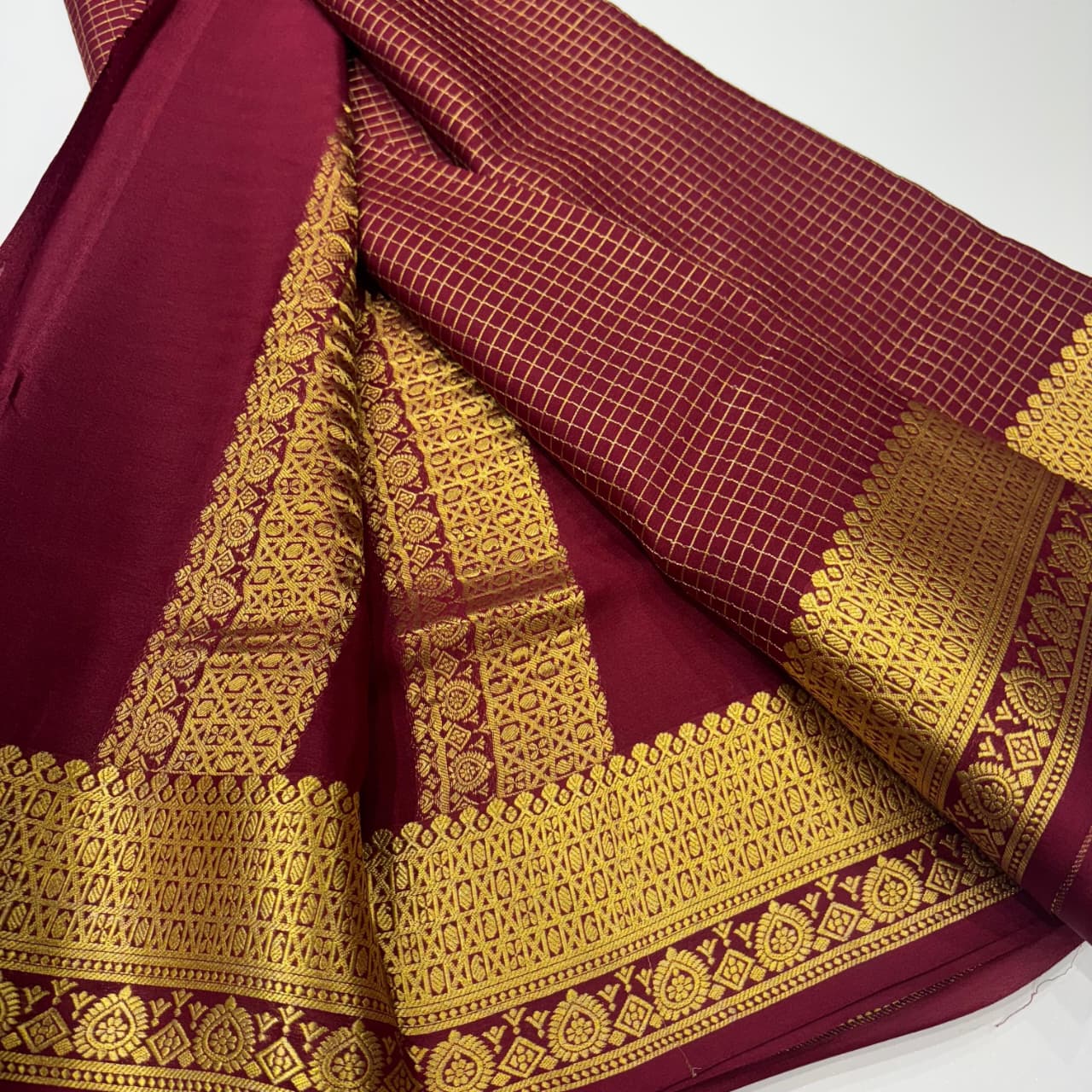 Pure Mysore Silk Saree