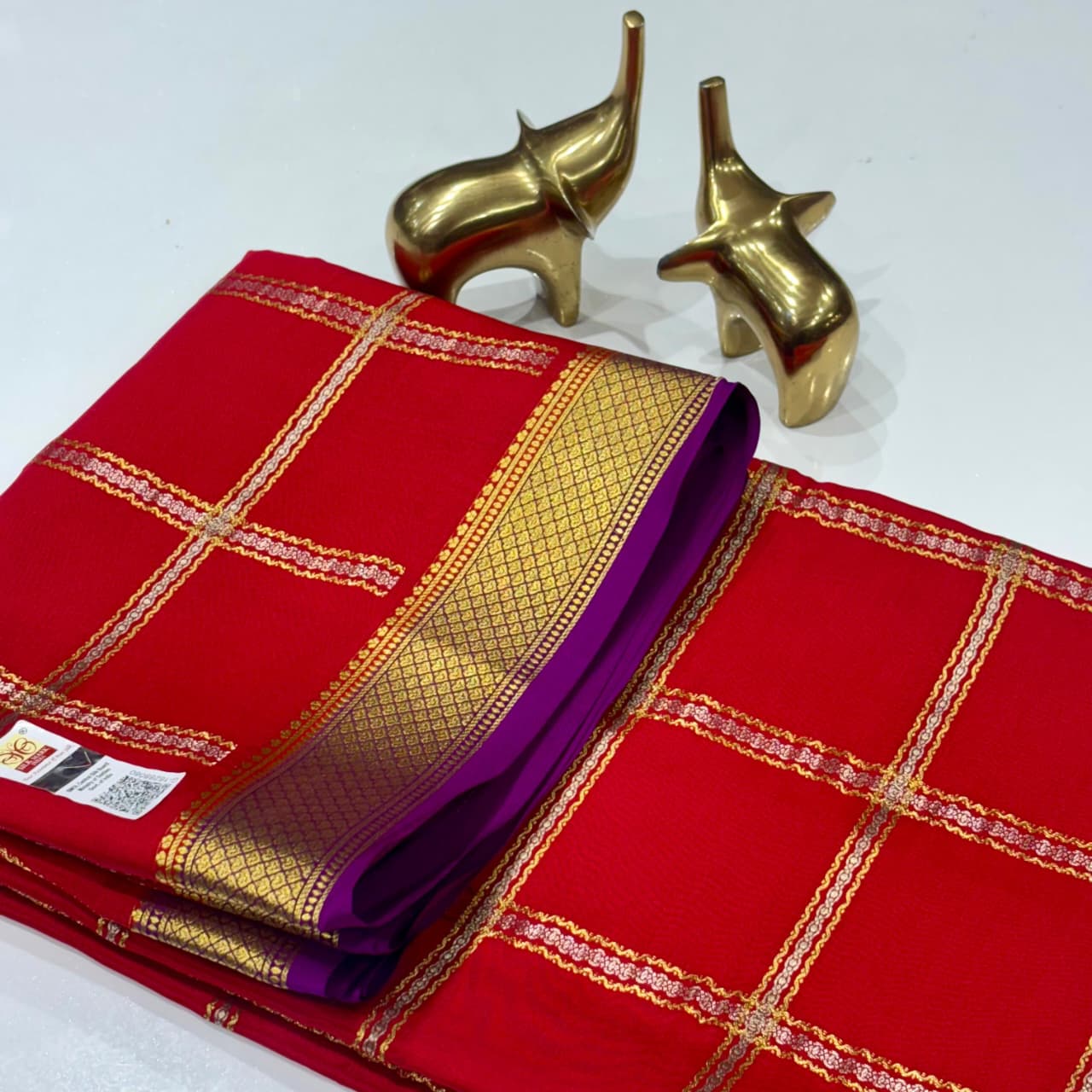 Pure Mysore Silk Saree