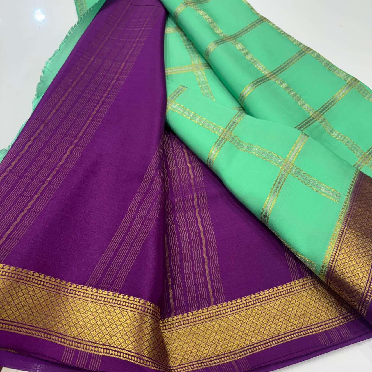 Pure Mysore Silk Saree