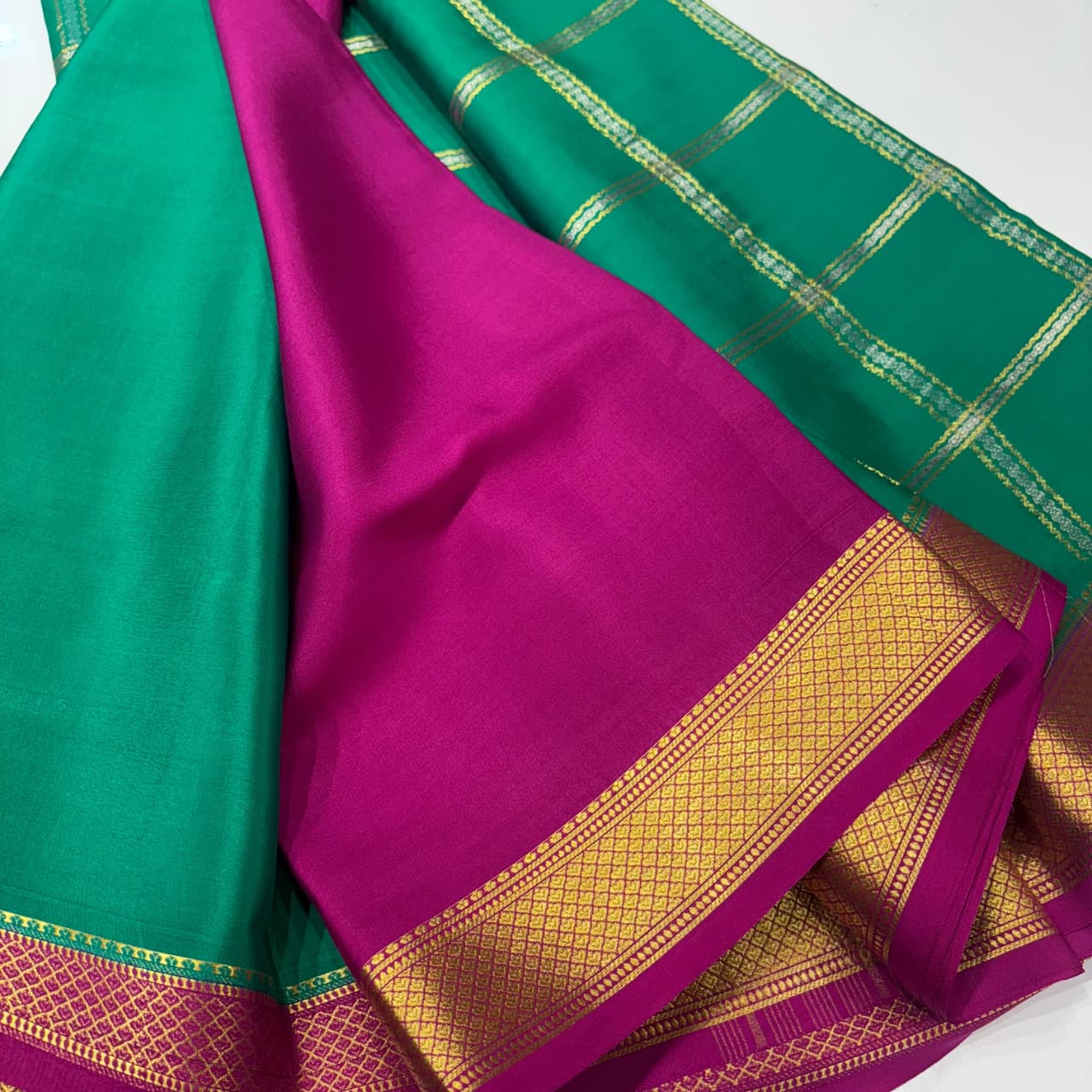 Pure Mysore Silk Saree