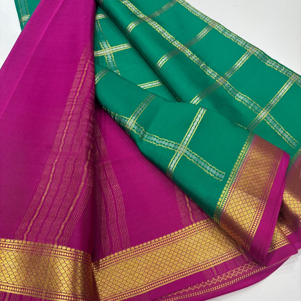 Pure Mysore Silk Saree