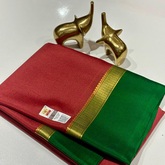 Pure Mysore Silk Saree