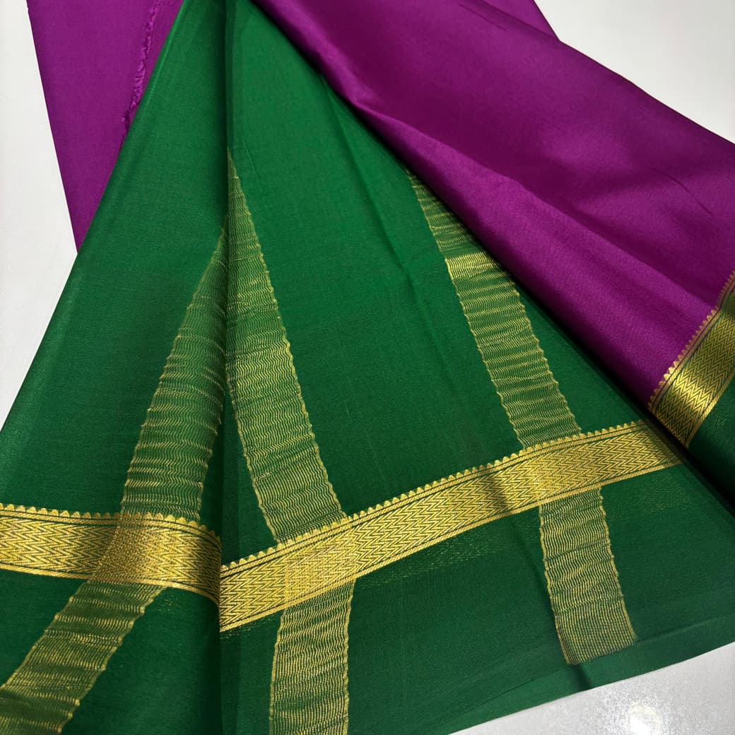 Pure Mysore Silk Saree