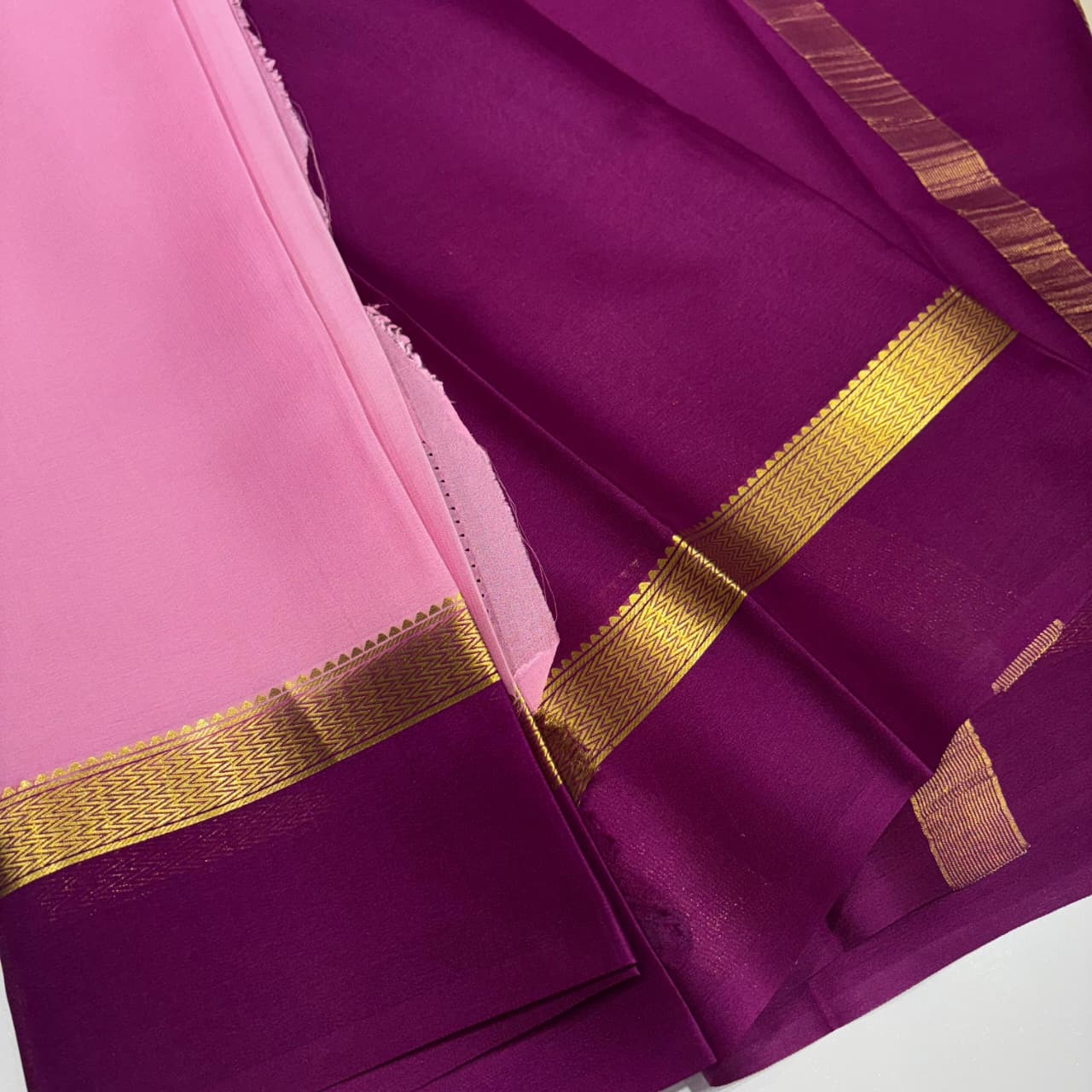 Pure Mysore Silk Saree