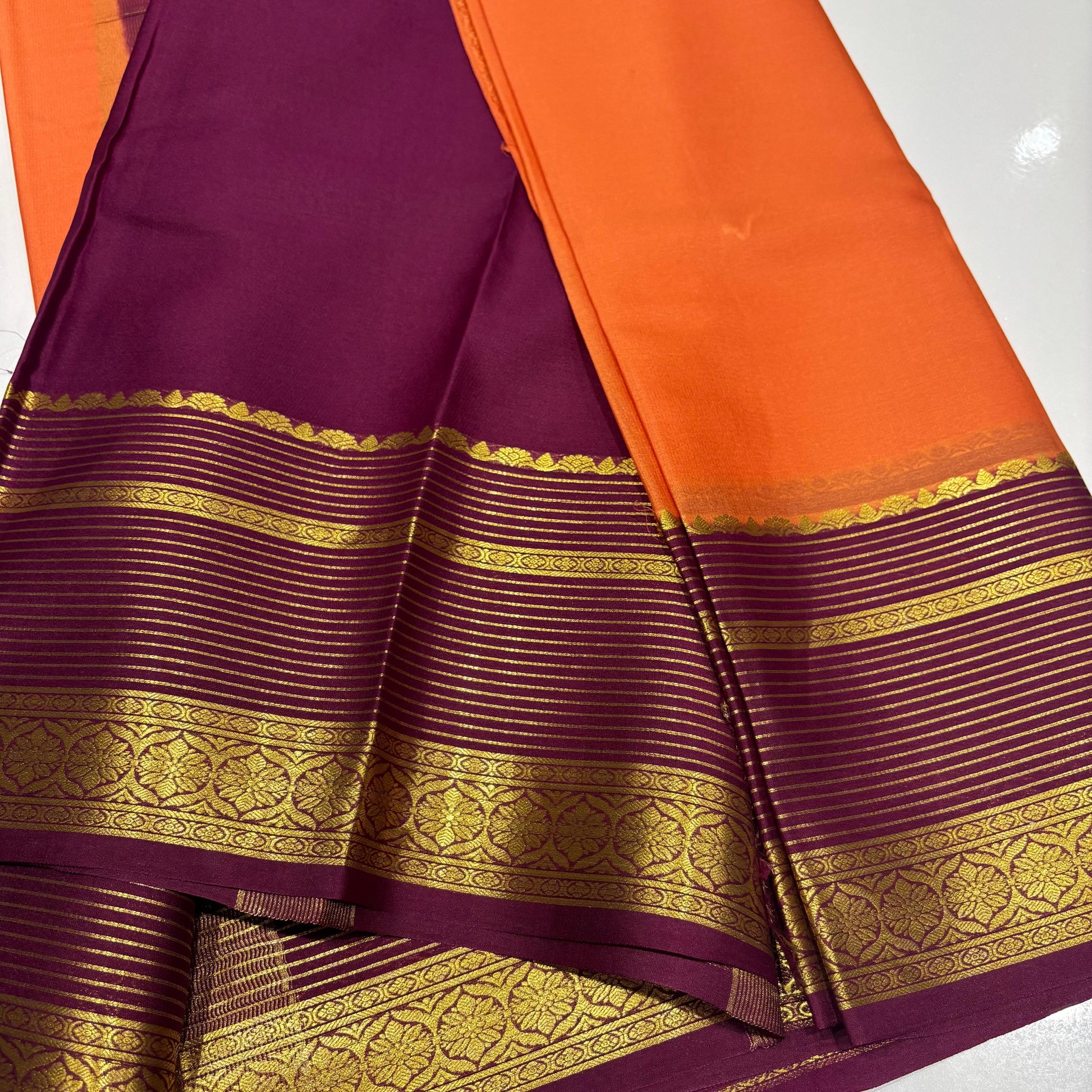 Pure Mysore Silk Saree