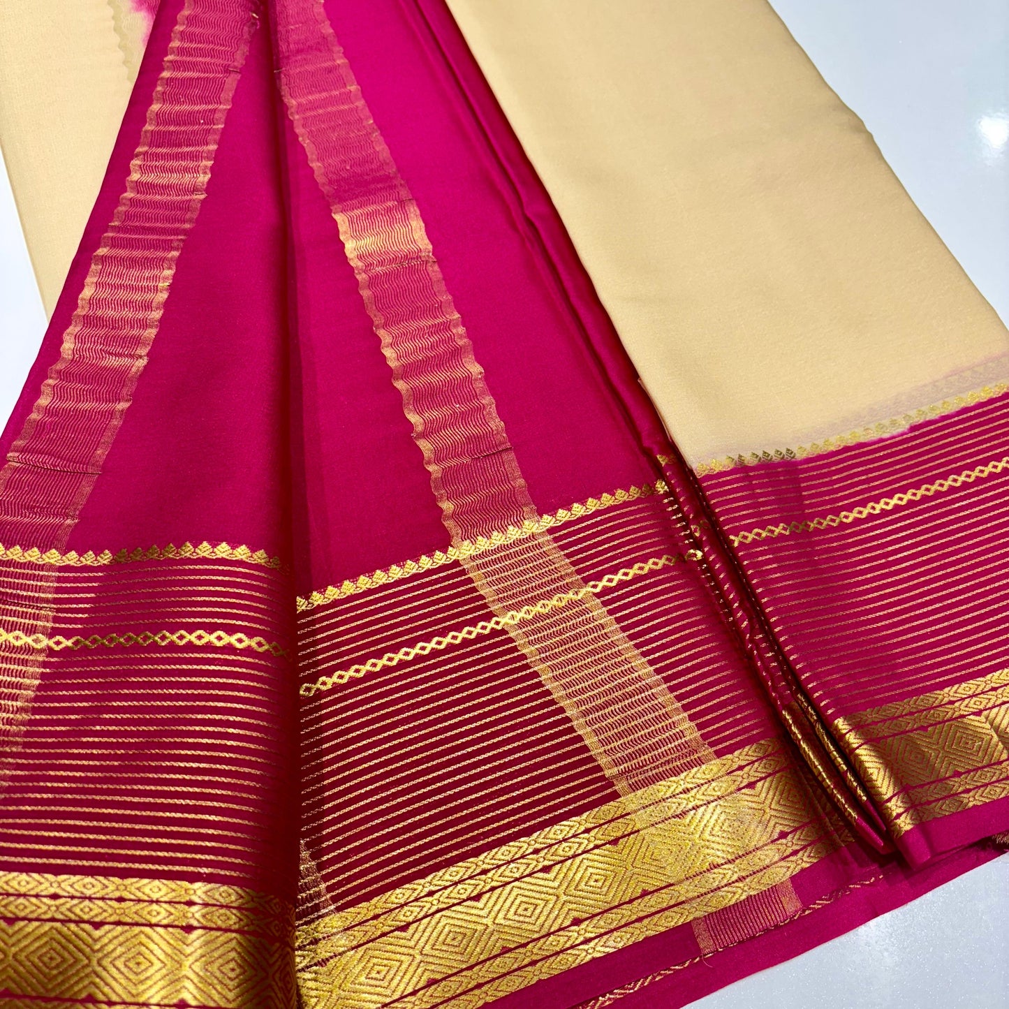 Pure Mysore Silk Saree